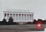 Standbild Denkmäler Washington DC USA, 1970, aus Sekunde 59 historischem Filmmaterial Videoclip 65675023497
