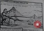 Immagine di Golden Gate Bridge costruzione San Francisco California USA, 1937, secondo 44 filmato di repertorio 65675023499