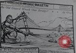 Immagine di Golden Gate Bridge costruzione San Francisco California USA, 1937, secondo 45 filmato di repertorio 65675023499