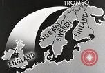 Immagine di Corazzata tedesca Tirpitz bombardato da RAF Tromso Norvegia, 1944, secondo 44 filmato di repertorio 65675023523