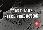 Immagine di La produzione di acciaio Differdange Lussemburgo, 1944, secondo 1 filmato di repertorio 65675023524