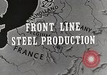 Immagine di La produzione di acciaio Differdange Lussemburgo, 1944, secondo 4 filmato di repertorio 65675023524