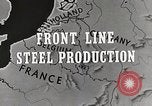 Immagine di La produzione di acciaio Differdange Lussemburgo, 1944, secondo 5 filmato di repertorio 65675023524