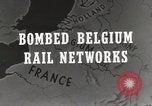 Immagine di Bombardato rete ferroviaria Belgio Malines, 1944, secondo 6 filmato di repertorio 65675023525