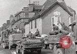 Standbild 90th Infantry Division Alencon Frankreich, 1944, aus Sekunde 24 historischem Filmmaterial Videoclip 65675023533