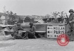 Standbild 90th Infantry Division Mantes Frankreich, 1944, aus Sekunde 44 historischem Filmmaterial Videoclip 65675023542