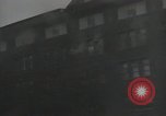 Image of American soldiers fire rifles at snipers in a building Leipzig Germany, 1945, second 44 stock footage video 65675023570
