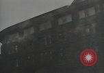 Image of American soldiers fire rifles at snipers in a building Leipzig Germany, 1945, second 45 stock footage video 65675023570
