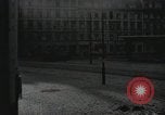 Image of American soldiers fire rifles at snipers in a building Leipzig Germany, 1945, second 60 stock footage video 65675023570