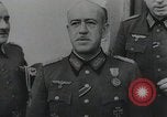 Image Colonel allemand général Georg Lindemann sur front de l'Est Italie, 1943, de la seconde 21 séquences d'archives historiques vidéo 65675023579