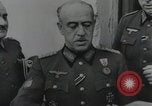 Image Colonel allemand général Georg Lindemann sur front de l'Est Italie, 1943, de la seconde 22 séquences d'archives historiques vidéo 65675023579