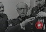 Image Colonel allemand général Georg Lindemann sur front de l'Est Italie, 1943, de la seconde 25 séquences d'archives historiques vidéo 65675023579