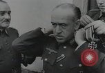 Image Colonel allemand général Georg Lindemann sur front de l'Est Italie, 1943, de la seconde 27 séquences d'archives historiques vidéo 65675023579