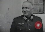 Image Colonel allemand général Georg Lindemann sur front de l'Est Italie, 1943, de la seconde 32 séquences d'archives historiques vidéo 65675023579