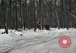 Image of Ford automobile with skis Michigan United States USA, 1918, second 6 stock footage video 65675023594