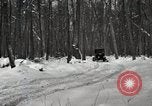 Image of Ford automobile with skis Michigan United States USA, 1918, second 9 stock footage video 65675023594