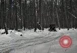 Image of Ford automobile with skis Michigan United States USA, 1918, second 10 stock footage video 65675023594
