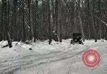 Image of Ford automobile with skis Michigan United States USA, 1918, second 11 stock footage video 65675023594