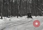 Image of Ford automobile with skis Michigan United States USA, 1918, second 12 stock footage video 65675023594