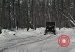 Image of Ford automobile with skis Michigan United States USA, 1918, second 14 stock footage video 65675023594