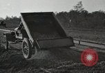 Image of road under construction United States USA, 1918, second 16 stock footage video 65675023595