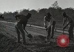 Image of road under construction United States USA, 1918, second 33 stock footage video 65675023595