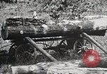 Image of workers load timber United States USA, 1926, second 28 stock footage video 65675023599