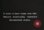 Image of Replanting timber harvest trees United States USA, 1926, second 32 stock footage video 65675023602
