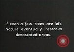 Image of Replanting timber harvest trees United States USA, 1926, second 34 stock footage video 65675023602