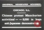 Image of Chinese protest against Japanese Chicago Illinois USA, 1931, second 1 stock footage video 65675023609