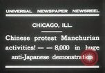 Image of Chinese protest against Japanese Chicago Illinois USA, 1931, second 11 stock footage video 65675023609
