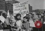 Image of Chinese protest against Japanese Chicago Illinois USA, 1931, second 62 stock footage video 65675023609