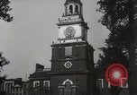 Immagine di Celebrazione presso la Sala dell'indipendenza Philadelphia Pennsylvania USA, 1931, secondo 18 filmato di repertorio 65675023614
