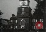 Immagine di Celebrazione presso la Sala dell'indipendenza Philadelphia Pennsylvania USA, 1931, secondo 21 filmato di repertorio 65675023614
