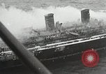 Standbild Morro Castle Katastrophe Asbury Park New Jersey USA, 1934, aus Sekunde 37 historischem Filmmaterial Videoclip 65675023615