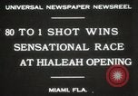 Standbild Eröffnung von Hialeah Rennbahn Florida United States USA, 1931, aus Sekunde 3 historischem Filmmaterial Videoclip 65675023617
