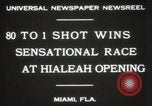 Standbild Eröffnung von Hialeah Rennbahn Florida United States USA, 1931, aus Sekunde 4 historischem Filmmaterial Videoclip 65675023617