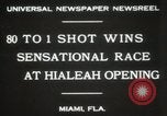 Standbild Eröffnung von Hialeah Rennbahn Florida United States USA, 1931, aus Sekunde 6 historischem Filmmaterial Videoclip 65675023617