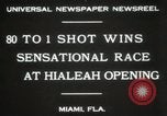 Standbild Eröffnung von Hialeah Rennbahn Florida United States USA, 1931, aus Sekunde 7 historischem Filmmaterial Videoclip 65675023617