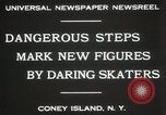 Standbild Eiskunstlauf auf Coney Island New York United States USA, 1931, aus Sekunde 5 historischem Filmmaterial Videoclip 65675023619