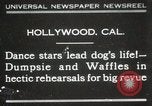 Immagine di Cani eseguire nella Revue Hollywood California USA, 1931, secondo 1 filmato di repertorio 65675023622
