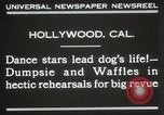 Immagine di Cani eseguire nella Revue Hollywood California USA, 1931, secondo 3 filmato di repertorio 65675023622