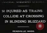 Immagine di Collisione del treno Readville Massachusetts USA, 1931, secondo 1 filmato di repertorio 65675023623