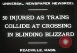 Immagine di Collisione del treno Readville Massachusetts USA, 1931, secondo 9 filmato di repertorio 65675023623