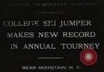 Standbild Edward Blut's Ski Jump aufzeichnen Bear Mountain New York USA, 1931, aus Sekunde 1 historischem Filmmaterial Videoclip 65675023625