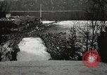 Standbild Edward Blut's Ski Jump aufzeichnen Bear Mountain New York USA, 1931, aus Sekunde 30 historischem Filmmaterial Videoclip 65675023625