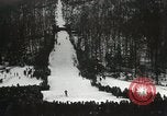 Standbild Edward Blut's Ski Jump aufzeichnen Bear Mountain New York USA, 1931, aus Sekunde 57 historischem Filmmaterial Videoclip 65675023625