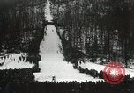Standbild Edward Blut's Ski Jump aufzeichnen Bear Mountain New York USA, 1931, aus Sekunde 59 historischem Filmmaterial Videoclip 65675023625