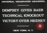 Image of Baer-Heeney boxing match New York City USA, 1931, second 3 stock footage video 65675023626