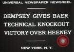 Image of Baer-Heeney boxing match New York City USA, 1931, second 6 stock footage video 65675023626